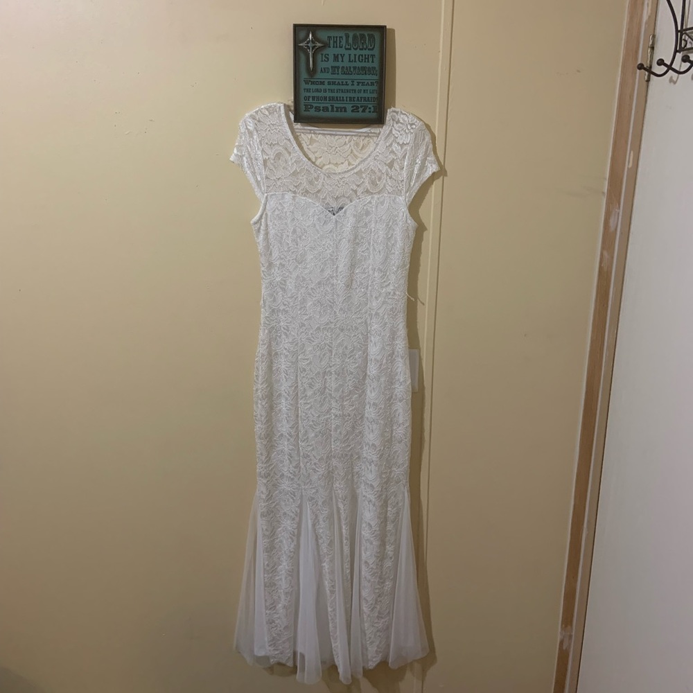 White dress